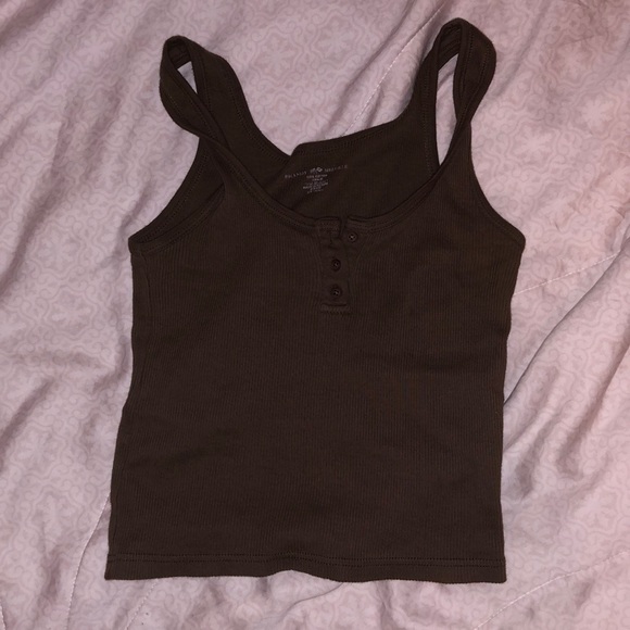 Brandy Melville brown Dallis tank - Picture 1 of 2
